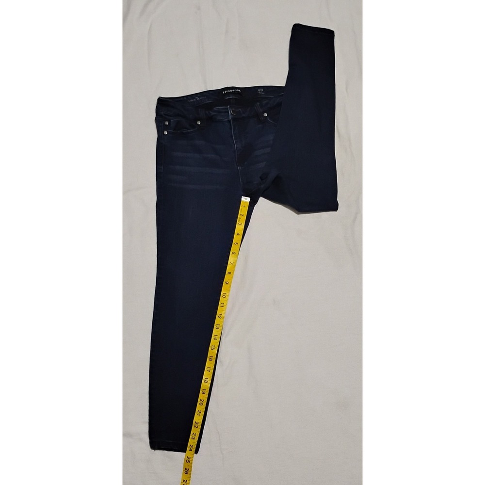 Liverpool Los Angeles Abby Ankle Skinny Jeans Petite 10/30P Stone Wash Stretch - Picture 5 of 9